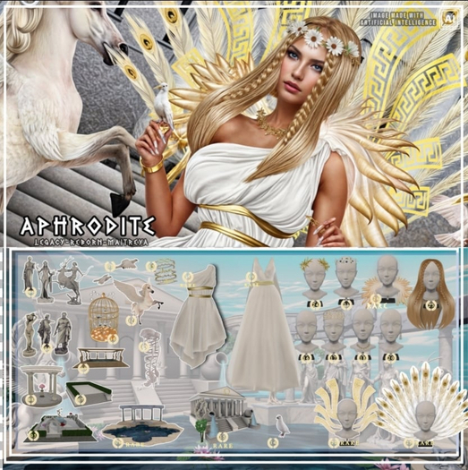 19 -  APHRODITE - LONG DREES - REZZ - RARE