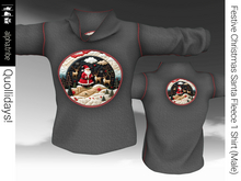 a.tribe::: [Quollidays] Festive Christmas Santa 1 Men's Fleece