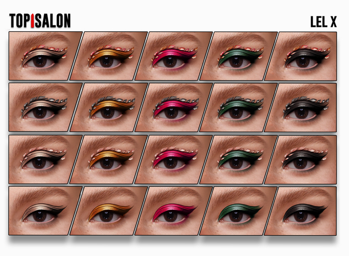 TOP1SALON - HD FALL EYESHADOW (Lel X/Evo) P2