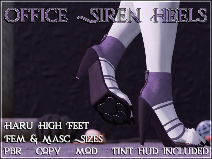 {YYK} - Office Siren Heels - Unpacker HUD