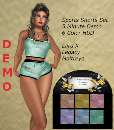 Sports Shorts-Set- Add Me-DEMO