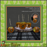 [SP] Haunted Candy Apples Orange Chocolate