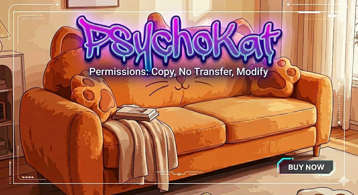 Psychokat ~ Cat Sofa
