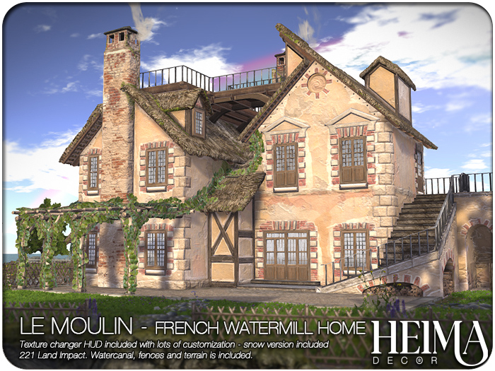 HEIMA ^ Le Moulin - French Watermill Home