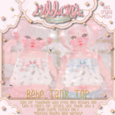 {Ribbons} Bebe Tank Top {Box}