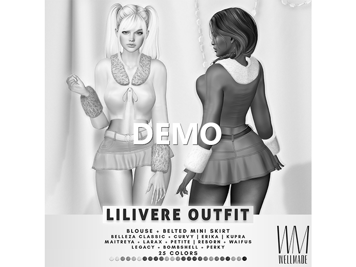 [WellMade] Lilivere Outfit DEMO
