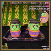 [SP] Sweet Halloween Cupcakes - Frankensteins