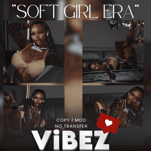 Soft Girl Era Pose Pack