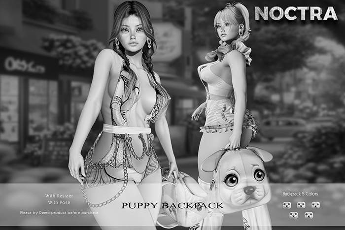 NOCTRA - Puppy Backpack DEMO
