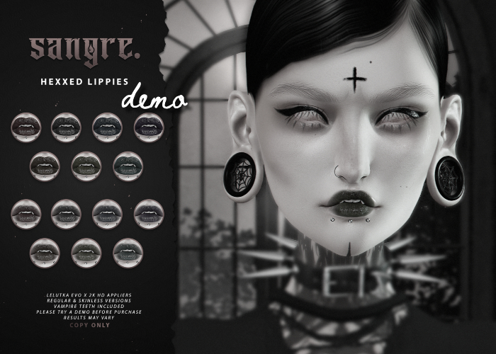 {sangre.} Hexxed Lippies - DEMO