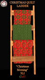 *LKK* Quilt Ladder "Christmas Morning"  