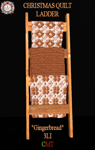 *LKK* Quilt Ladder "Gingerbread" 