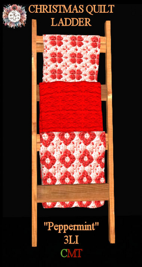 *LKK* Quilt Ladder "Peppermint"  