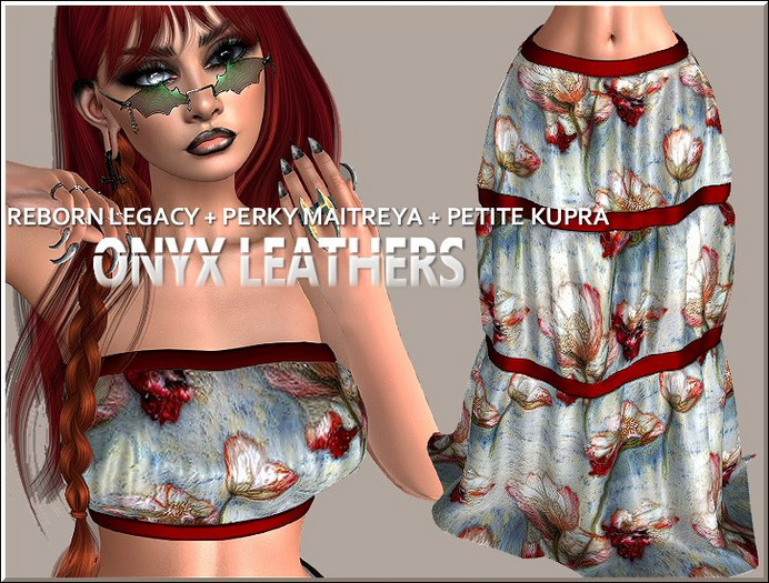 Maxi Skirt + Top - Poppy