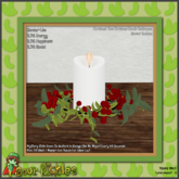 [SP] MyStory Christmas Candle Centerpiece