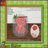 [SP] MyStory Christmas Hard Candy Sucker Jar #5