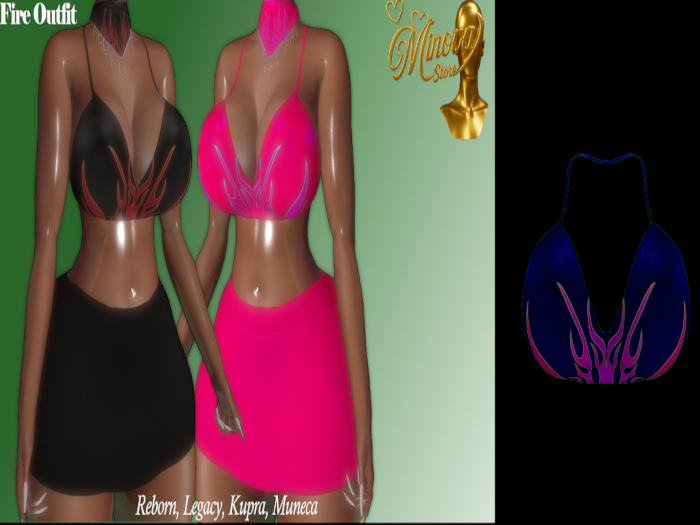 .:Minova:. Blue Fire Top