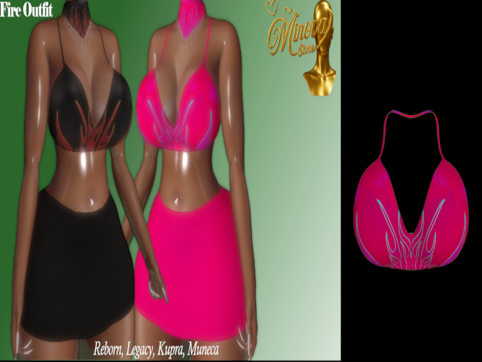 .:Minova:. Pink Fire Top
