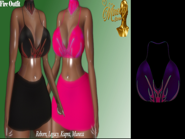 .:Minova:. Purple Fire Top