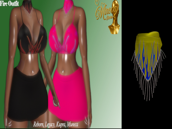 .:Minova:. Yellow Fire Scarf