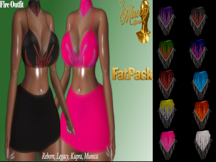 .:Minova:. Fire Scarf FatPack