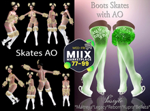 PROMOTION !!!InStyle  *Hedgehogs* SKATE BOOTS with AO- Light green