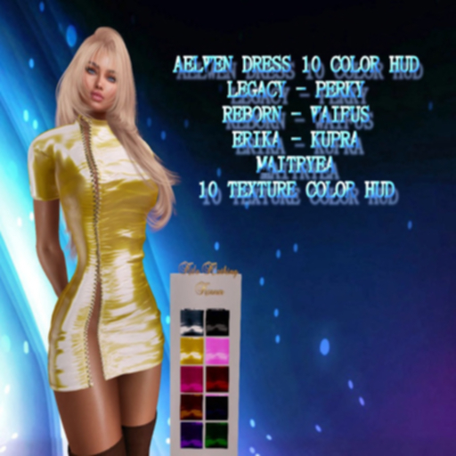 AELWEN DRESS 10 COLOR HUD