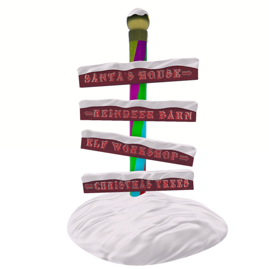 DFS Mr Clicky - North Pole Sign Post (FSB#92) UL: 250