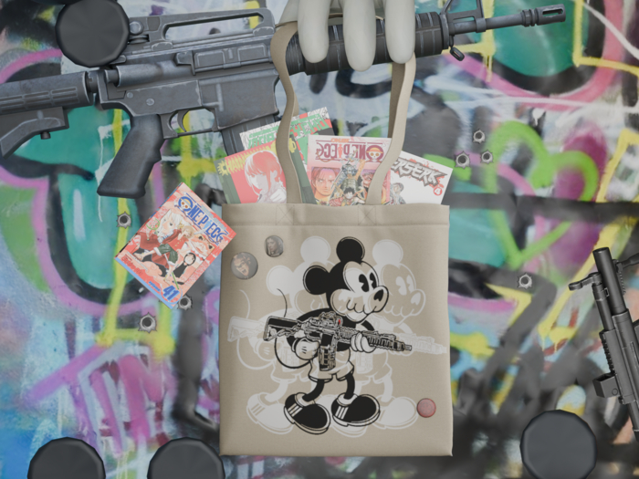 HEUREUX- Mickey Tote
