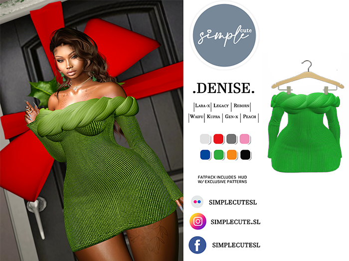 [simpleCUTE]  Denise - Green  /ADD ME//