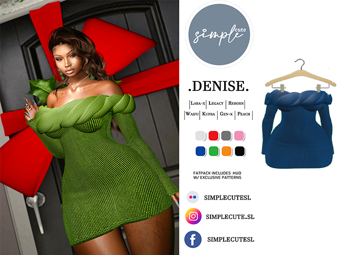 [simpleCUTE]  Denise - Blue  /ADD ME//