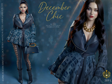 December Chic * Fen`d Up * , Luxury Designer Ensemble