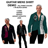 DEMO GUITAR SHIRT MENS  