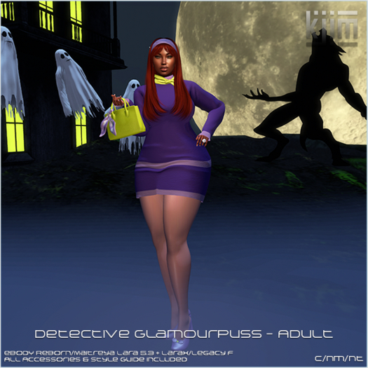 KJIm: Detective Glamourpuss Costume - Ladies