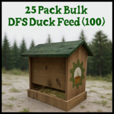 BULK 25 Pack- DFS Duck Feed (100) _ACTUAL ITEM