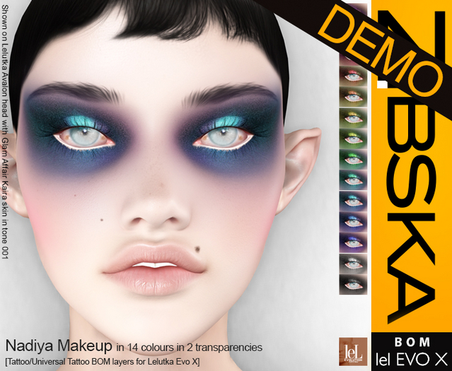 Zibska Evo X ~ Nadiya Makeup Demos