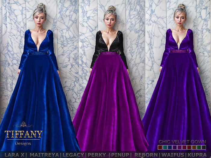 ::TD:: Chic Velvet Gown