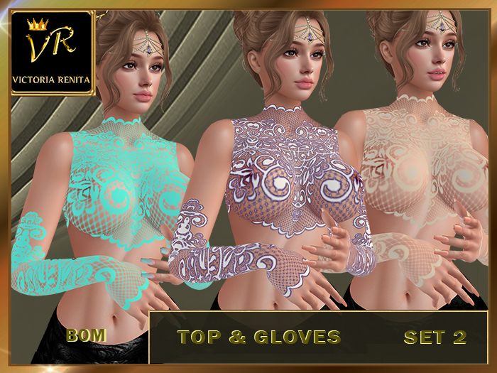 TOP & GLOVES set 2
