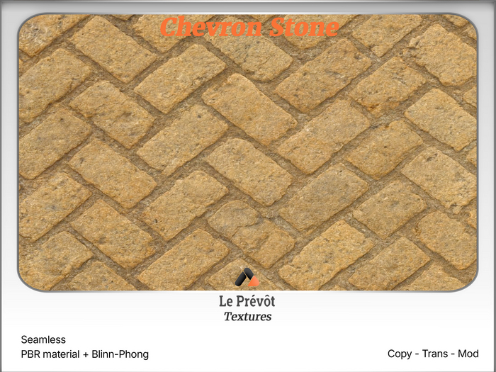 [LE PREVOT] - Chevron Stone