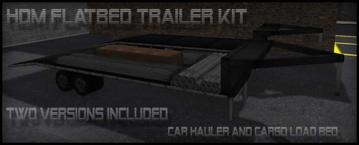 HDM Flatbed Trailer Kit 