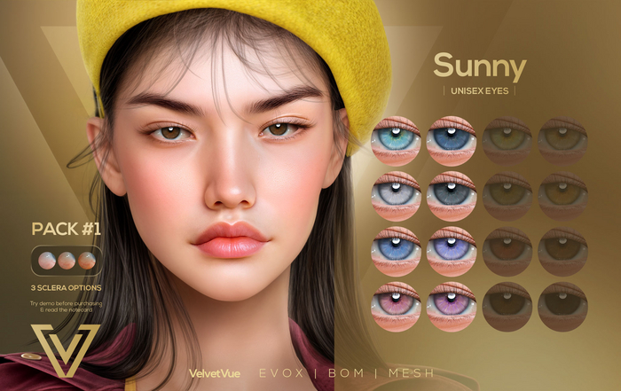 [ VelvetVue ] Sunny Eyes :: Pack #1