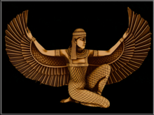 T-3D Creations [ Isis winged statue ] Mesh - Full Perm