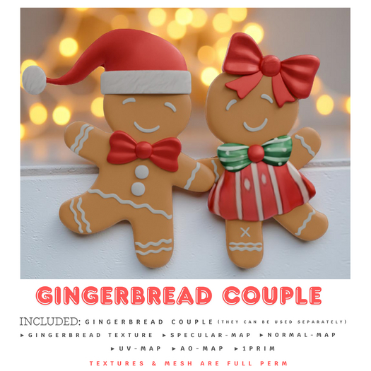 Gingerbread Couple