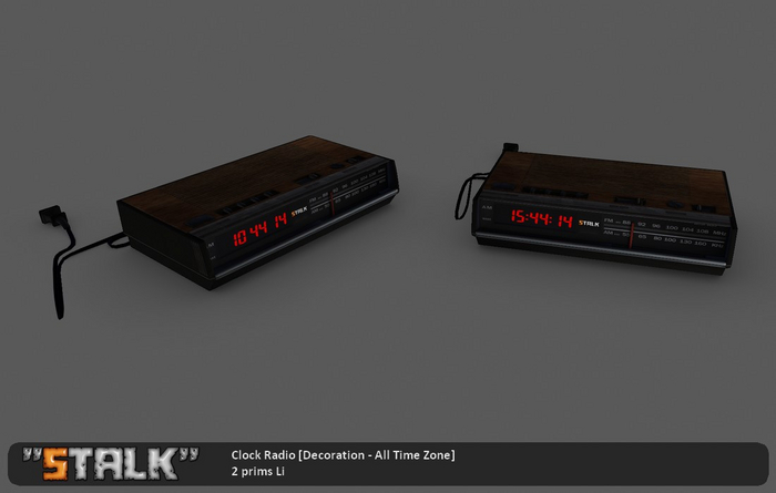 Clock Radio [Decoration - All Time Zone]