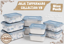 - Legna - Julie Pupperware Set V2 (Blue Pack)