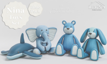 - Legna - Nina Toys Set (Blue Pack)