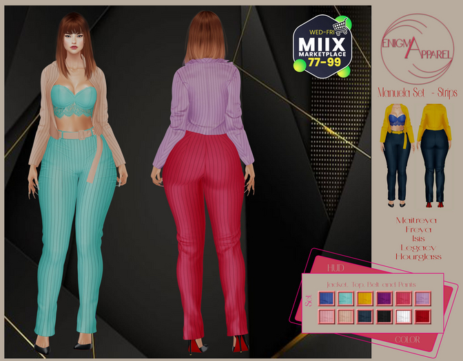 [EN] Manuela Set - Strips