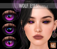 ::ISLAR::Wolf purple eye set (LeLUTKA Evo/X and BOM)