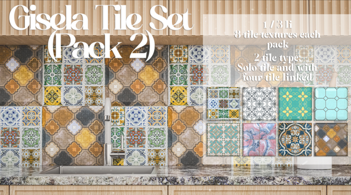 - Legna - Gisela Tile Set (Pack 2)