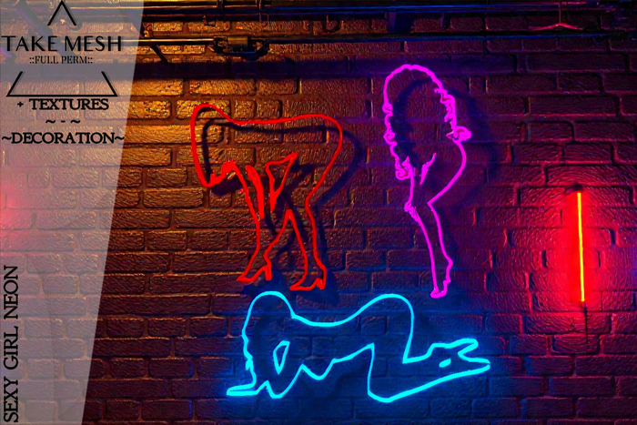 ! TakeMesh - SEXY GIRL NEON